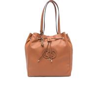 GUESS Calebra Drawstring Tote Cognac