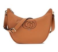 Guess Handtasche mit Label-Detail Modell 'CALEBRA HOBO SHOULDER BAG' in Cognac, Größe 1