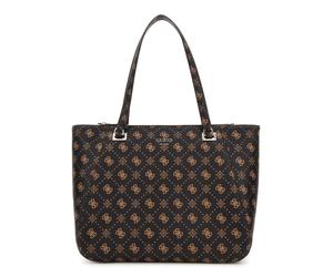 GUESS Calebra Tote Bag Espresso Logo