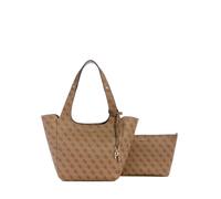 GUESS Shopper Calista 2-in-1 Tote Latte Logo – hellbraun, Lederimitat, Damen