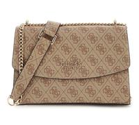 GUESS Calista Convertible Xbody Flap Bag Latte Logo