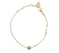 GUESS Calypso Crystals Bead Bracelet L Yellow Gold