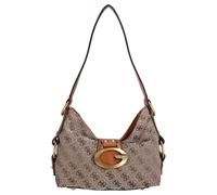 Guess Schultertasche Camden Mini 25 cm Cognac (Latte Logo)