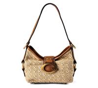 Guess Camden Schultertasche natural-cognac Damen