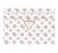 GUESS Card Holder White Logo Multi