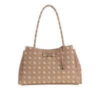 GUESS Carrie Logo Girlfriend Carryall Biscotti Logo