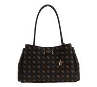 GUESS Carrie Logo Girlfriend Carryall Espresso Logo