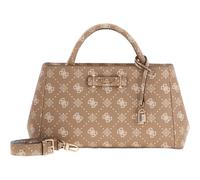 GUESS Carrie Logo Girlfriend Satchel Biscotti Logo