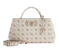 GUESS Carrie Logo Girlfriend Satchel Vanilla Logo