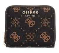 GUESS Carrie Logo SLG Small Zip Around S Espresso Logo