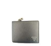 Guess Certosa Bifold Leder-Geldbeutel, Schwarz