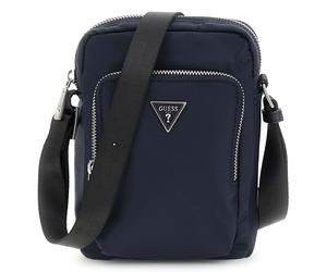 GUESS Certosa Nylon Eco Crossbody Double Pocket Dark Blue