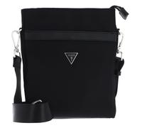 GUESS Certosa Nylon Eco Crossbody Flat with Front Zip Black