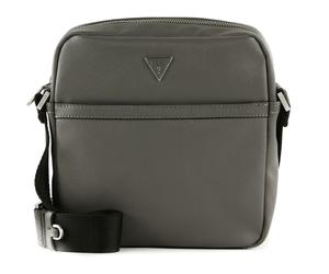 GUESS Certosa Saffiano Top Zip Xbody Flat Grey