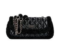 Guess Schultertasche Christi 28 cm Lederimitat Schwarz Damen