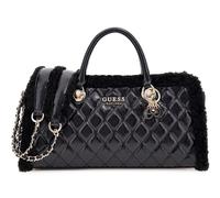 GUESS Christi Shoulder Satchel Bag Black