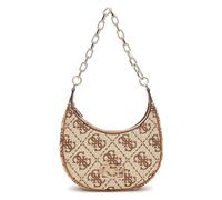 Guess Schultertasche Circe Hobo 25 cm Latte Logo Braun Größe T.U.