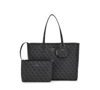 GUESS Power Play II Large Tech Tote Coal Logo