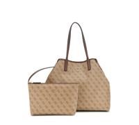 GUESS - Cityshopper Victtoria Large 2 In 1 Tote Latte Logo-Brown Braun