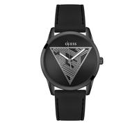 Guess Herren Uhr Armbanduhr CLARK GW0957G3 SilikonSchwarz