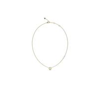 Guess Damen-Kette Matelasse Pave Coin Goldfarben JUBN04593JWYGT-U