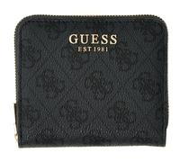 GUESS Coleen Logo Zip Around Wallet S Coal Logo