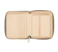 GUESS Geldbörse Coleen Logo Zip Around Wallet Latte Logo Hellbraun