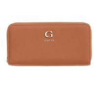 GUESS Geldbörse Coleen SLG Zip Around Wallet Caramel braun