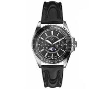 Guess Collection Herren Analog Quarz Uhr mit Leder Armband 29006M2