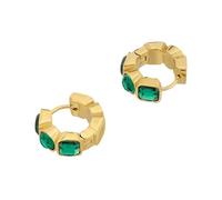 GUESS Crazy Earrings Vergoldete Edelstahl-Ohrringe für Damen, hypoallergen, leicht und langlebig, perfekt zum Verschenken