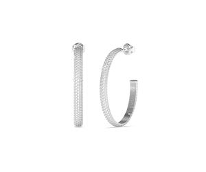 Guess Creolen - JUBE06021JWRHT/U silber
