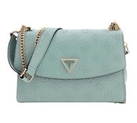 GUESS Cresidia II Convertible Xbody Flap Bag Light Sage Logo