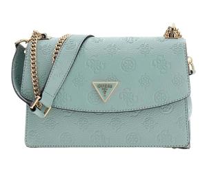 GUESS Cresidia II Convertible Xbody Flap Bag Light Sage Logo
