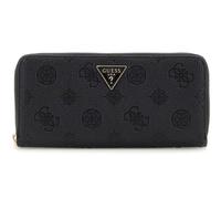 GUESS Geldbörse Cresidia II SLG Large Zip Around Wallet Black schwarz