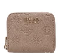Guess Cresidia II SLG Small Zip Around - Geldbörse (dark taupe logo)