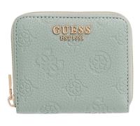 GUESS Cresidia II SLG Zip Around Wallet S Light Sage Logo