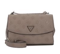 GUESS Schultertasche Umhängetasche Cresidia II Convertible Xbody Flap Bag Dark Taupe Logo
