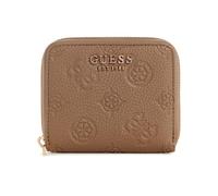 GUESS Cresidia SLG Damen-Handtasche, klein, mit Reißverschluss, Dunkeltaupe, Dunkeltaupe, Einheitsgröße, Cresidia SLG, Kleiner Reißverschluss