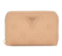 GUESS Cresidia SLG Zip Around Wallet M Beige