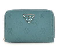 GUESS Cresidia SLG Zip Around Wallet M Teal