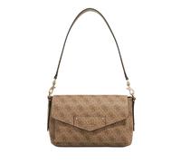 Guess Umhängetasche Brenton Flap Shoulder Bag latte logo