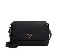 GUESS Meridian Flap Crossbody Bag Black 