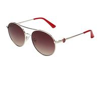GUESS Damen 0 Sonnenbrille, gold/other, 57