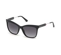 GUESS Damen 0 Sonnenbrille, shiny black, 54