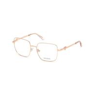 GUESS Damen 0 Sonnenbrille, Shiny Rose Gold, 53