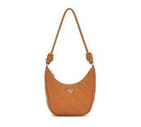 GUESS Damen Adelasia Top Zip Shoulder Bag Umhängetasche, Caramel