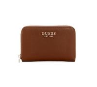 Guess Damen Amorette Medium Zip Around Wallet, Cognac, Einheitsgröße