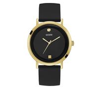 GUESS Damen Analog Japanisches Quarzwerk Uhr mit Silikon Armband U1264G1