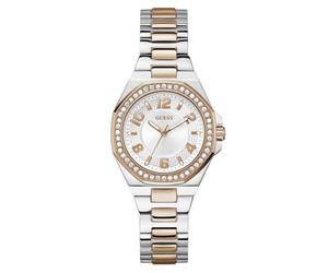 Guess Damen Analog Quarz Armbanduhr Contessa