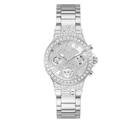 Guess Uhr - Ladies Watch Moonlight - in silber - für Damen - aus Mineralglas